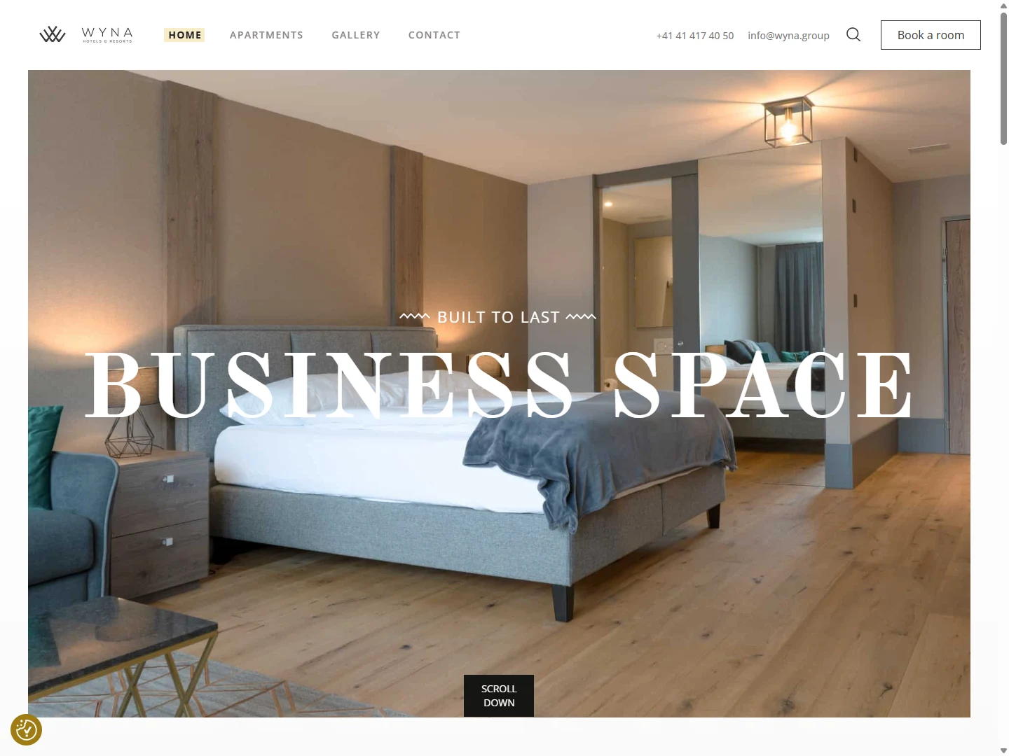Wyna Motel on desktop