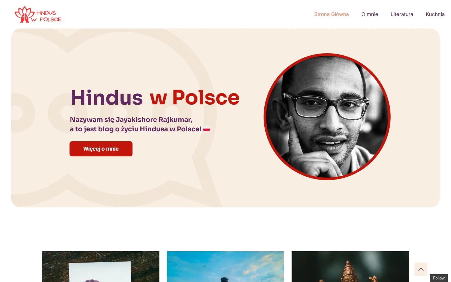 Hindus w Polsce on desktop