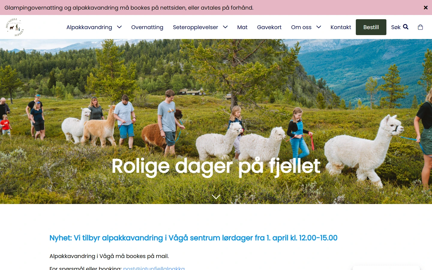 Jotunfjell Alpakka on desktop